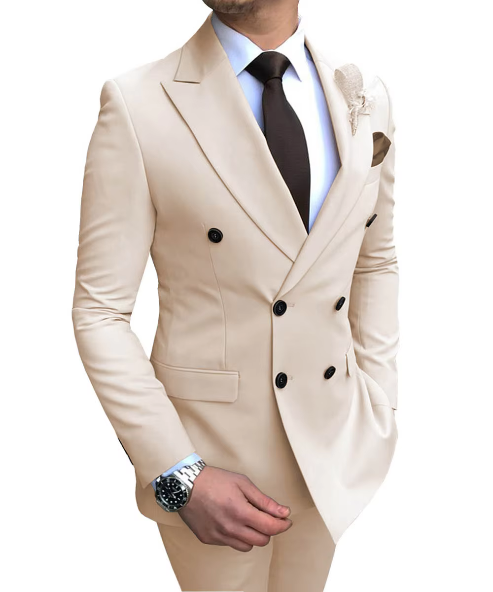 Best Quality Business Casual Suit Men Customized Slim Fitted Blazer For Men - Image 2